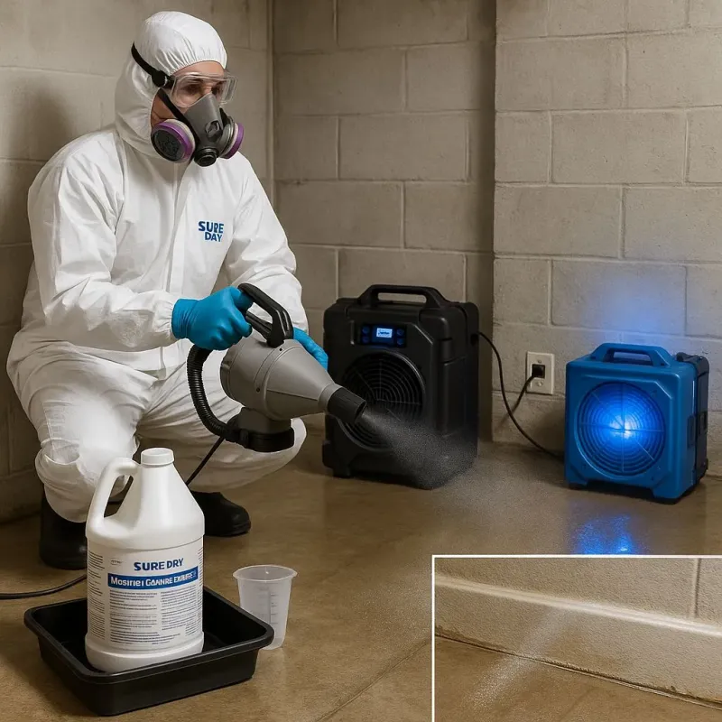Sanitization and Odor Removal process in North Collins, NY