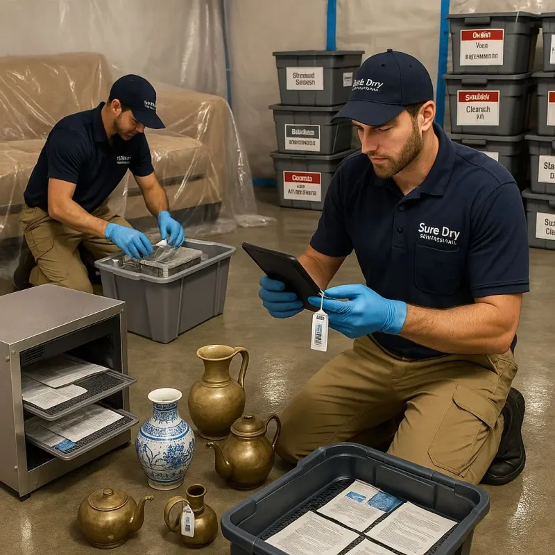 Content Protection and Restoration process in North Collins, NY